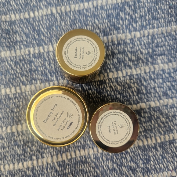 Merit Flush Balm 2 Minis In Bespoke And Mood 1 Normal Size In Beverly Hills - Picture 2 of 2